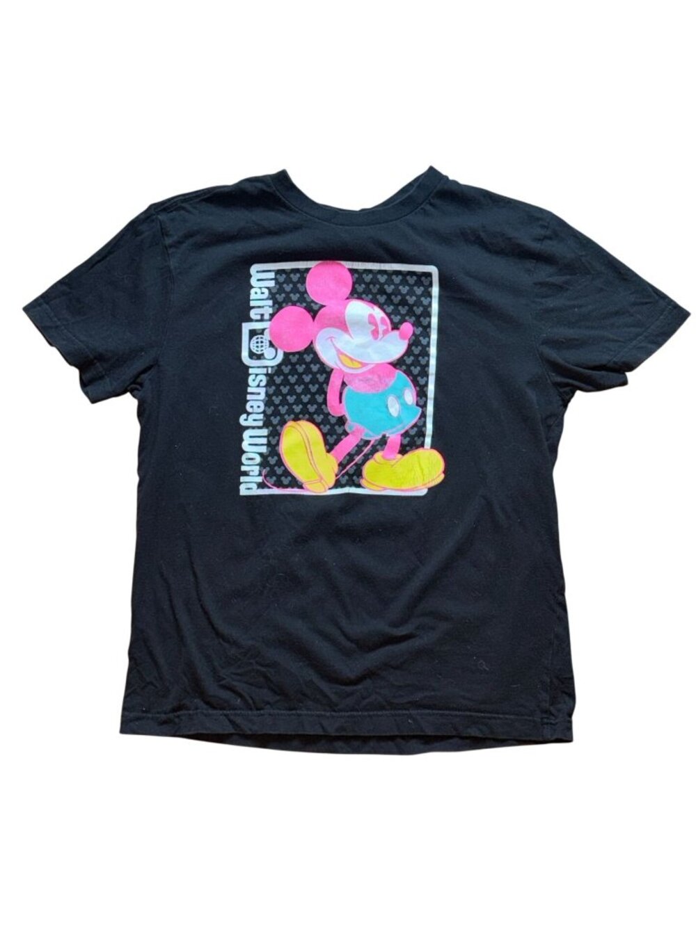 Disney Parks Walt Disney World Mickey Mouse T-Shirt-Black-S-Fair